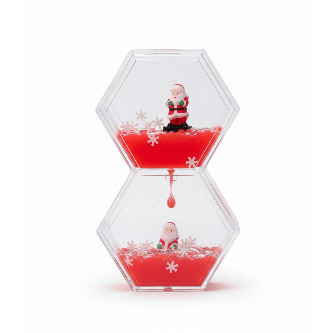 Santa Liquid Hourglass