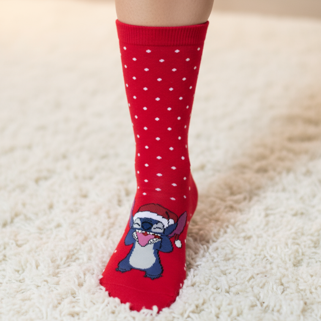 Stitch Christmas Socks