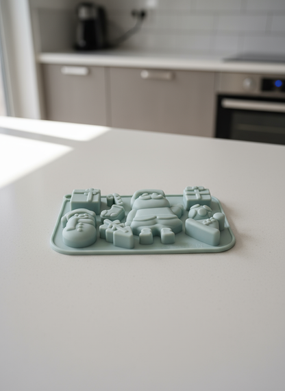 Santa & Friends Silicone Mold 🎄
