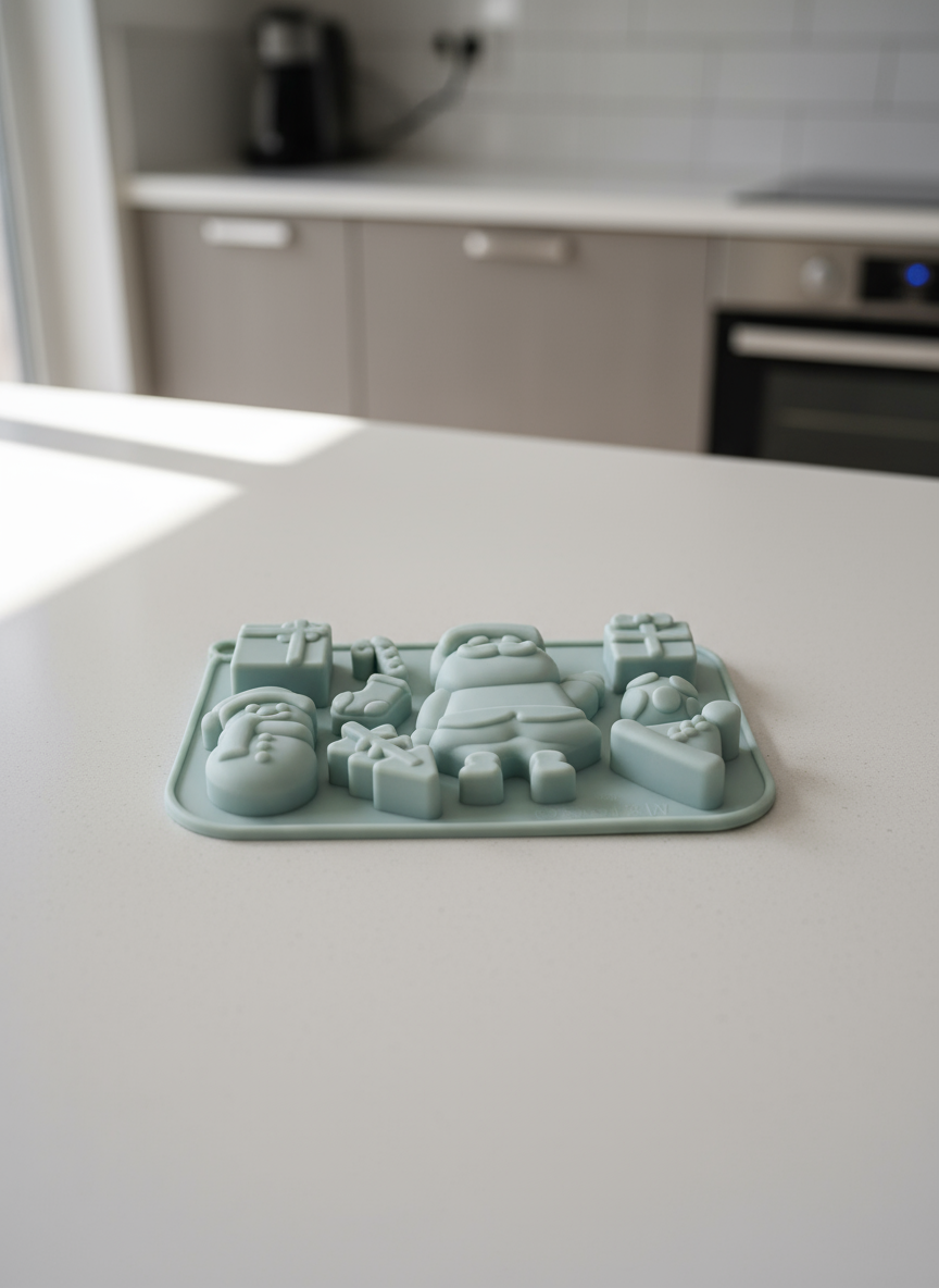 Santa & Friends Silicone Mold 🎄